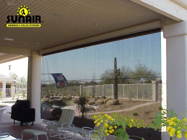 Solar Screens Exterior Retractable Gallery